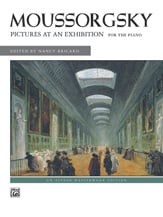 Pictures at an Exhibition piano sheet music cover Thumbnail